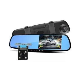 Imagen de Camara Auto Trasera Y Delantera Grabacion Espejo Retrovisor